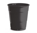 Black Velvet 12 oz Solid Plastic Cups 20 pcs/pkt